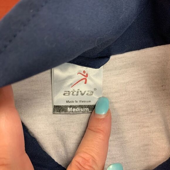 Ativa Blues Windbreaker sz M - Picture 2 of 5